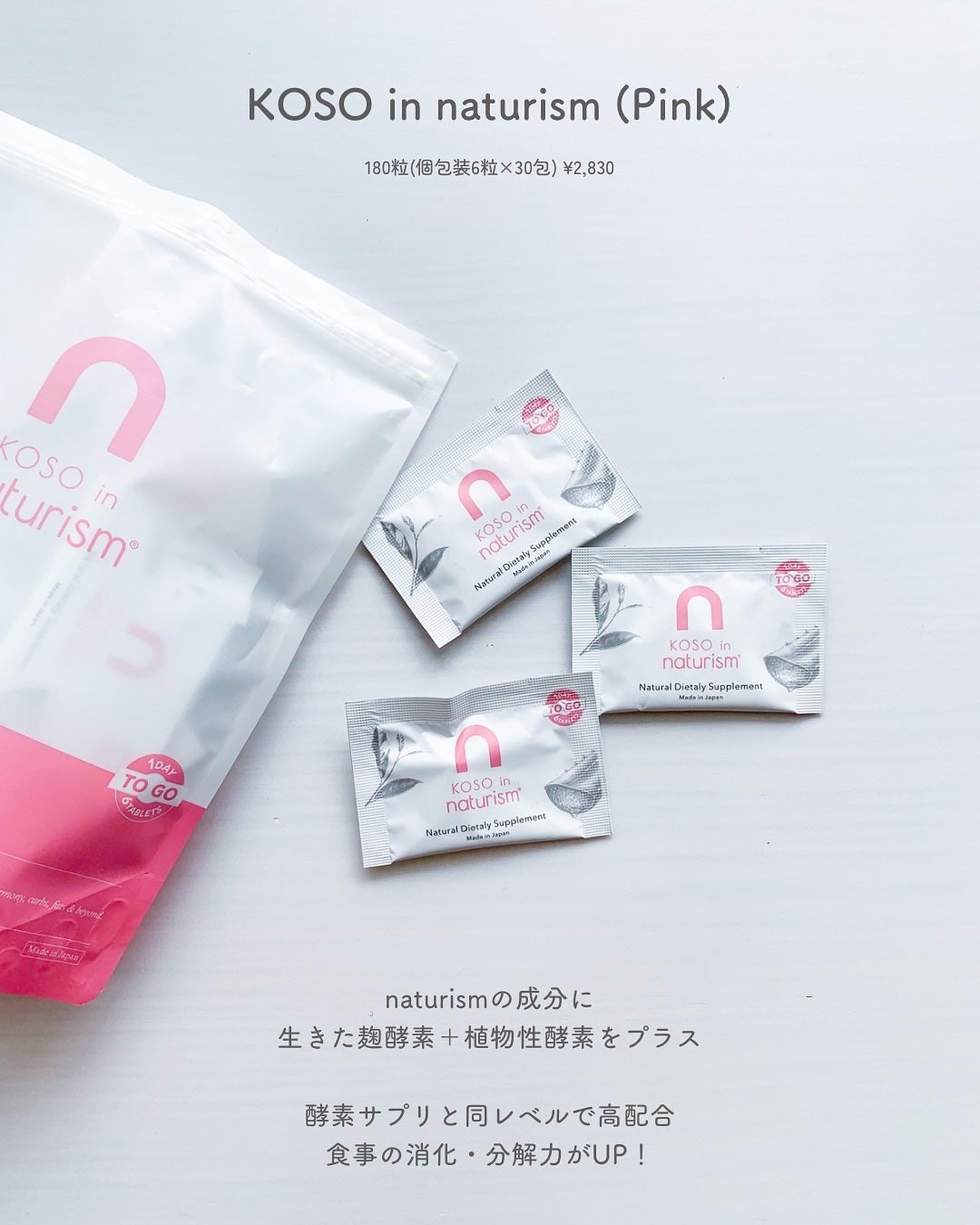 ナチュリズム ピンク/naturism/健康サプリメントを使ったクチコミ(3枚目)