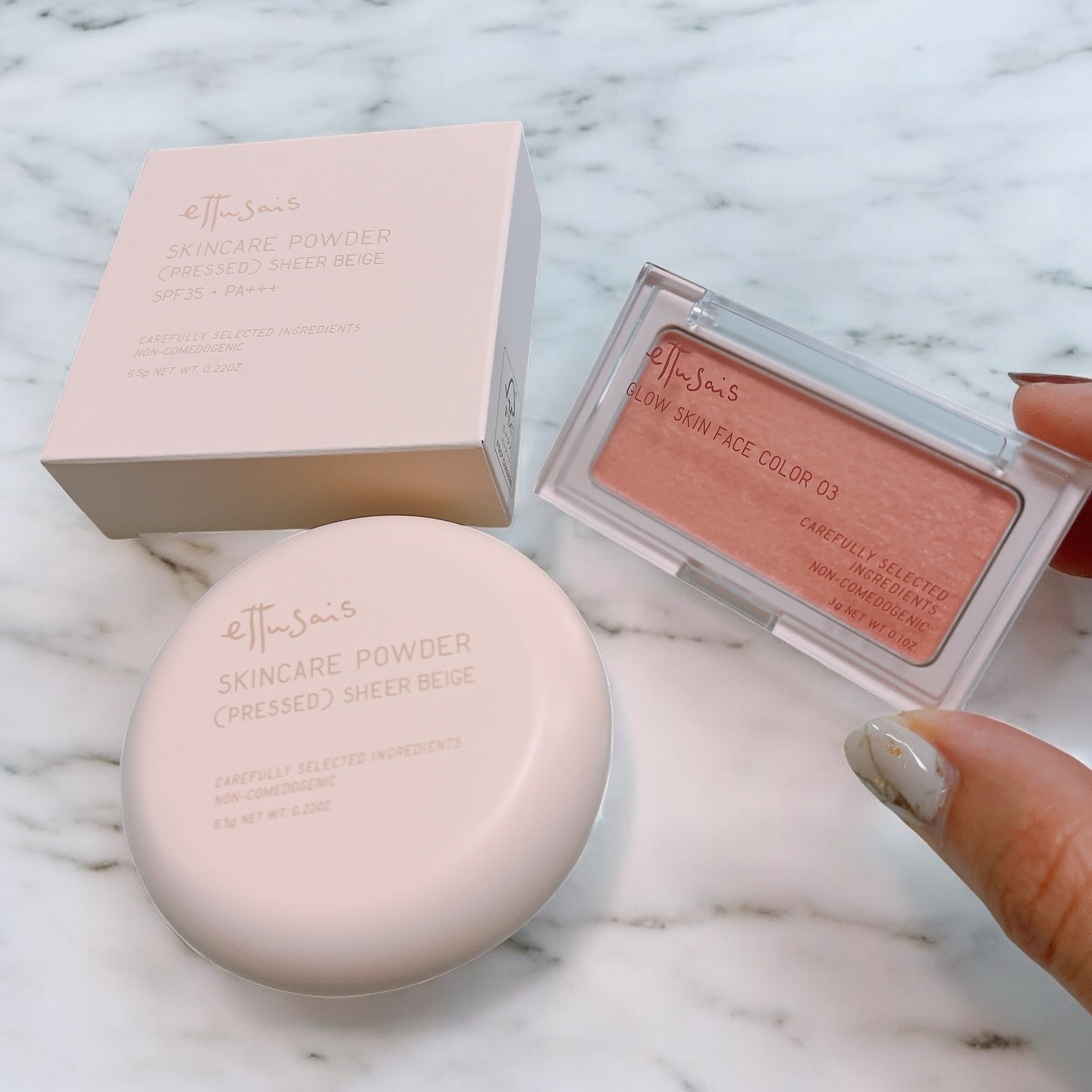 エテュセ グロウスキン フェイスカラー/ettusais/パウダーチークを使ったクチコミ（2枚目）