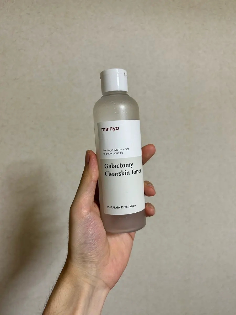 manyo ガラクトミー スキントナーのクチコミ「ma:nyoのガラクトミークリアスキントナー使い切り！

朝に拭き取り化粧水として使うことが多.....」（1枚目）