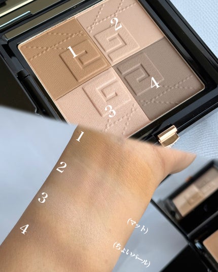 プリズム・リーブル・ブロンザーパウダー/GIVENCHY/フェイスパウダーを使ったクチコミ(4枚目)