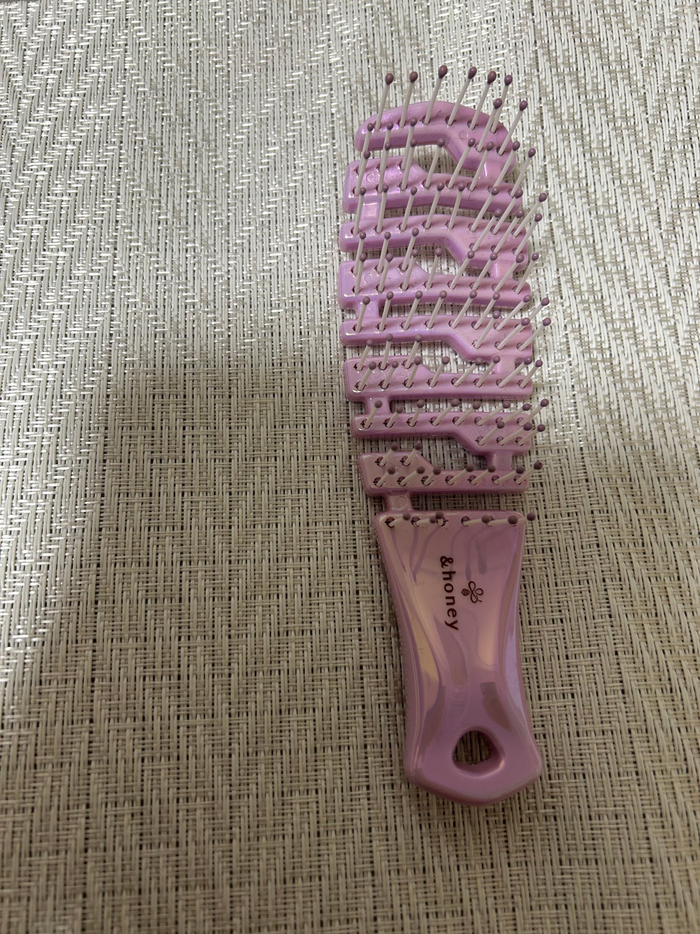 速乾ブラシ/セリア/ヘアブラシを使ったクチコミ(5枚目)