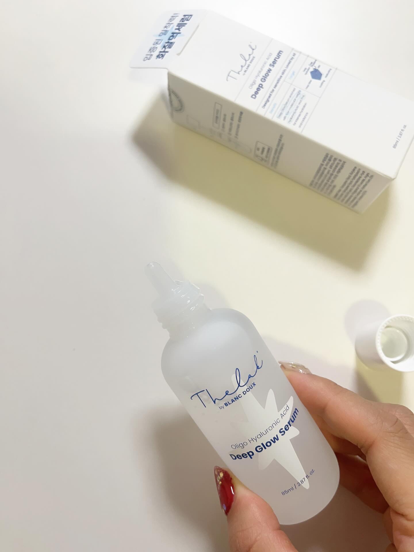 水分ディープグローセラム/THE LAB by blanc doux(ザラボバイブランドゥ)/ブースター・導入液を使ったクチコミ（2枚目）