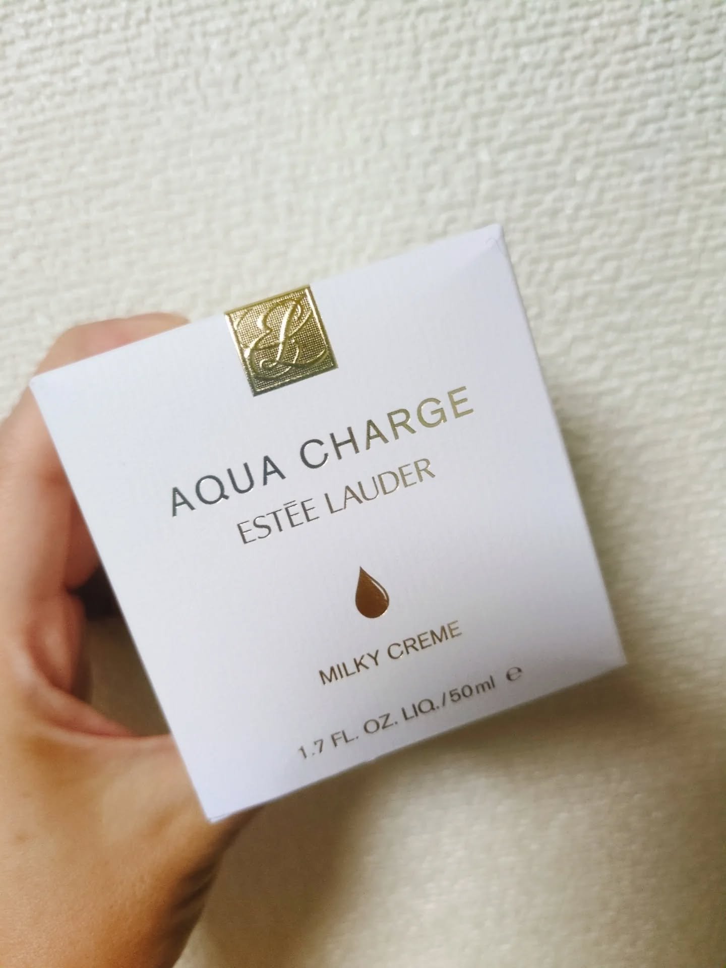 試してみた】アクア チャージ 薬用 ミルキー クリーム ESTEE