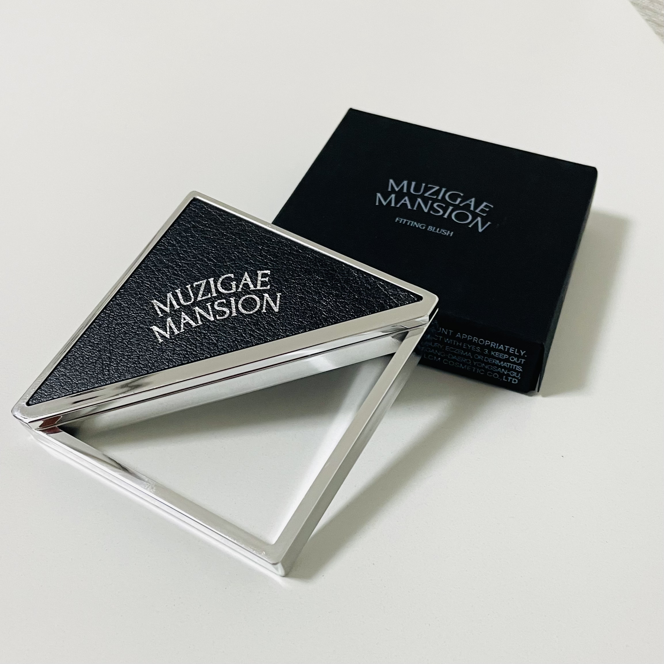 フィッティングブラッシュ 03 ECSTASY/MUZIGAE MANSION/パウダーチークを使ったクチコミ（2枚目）