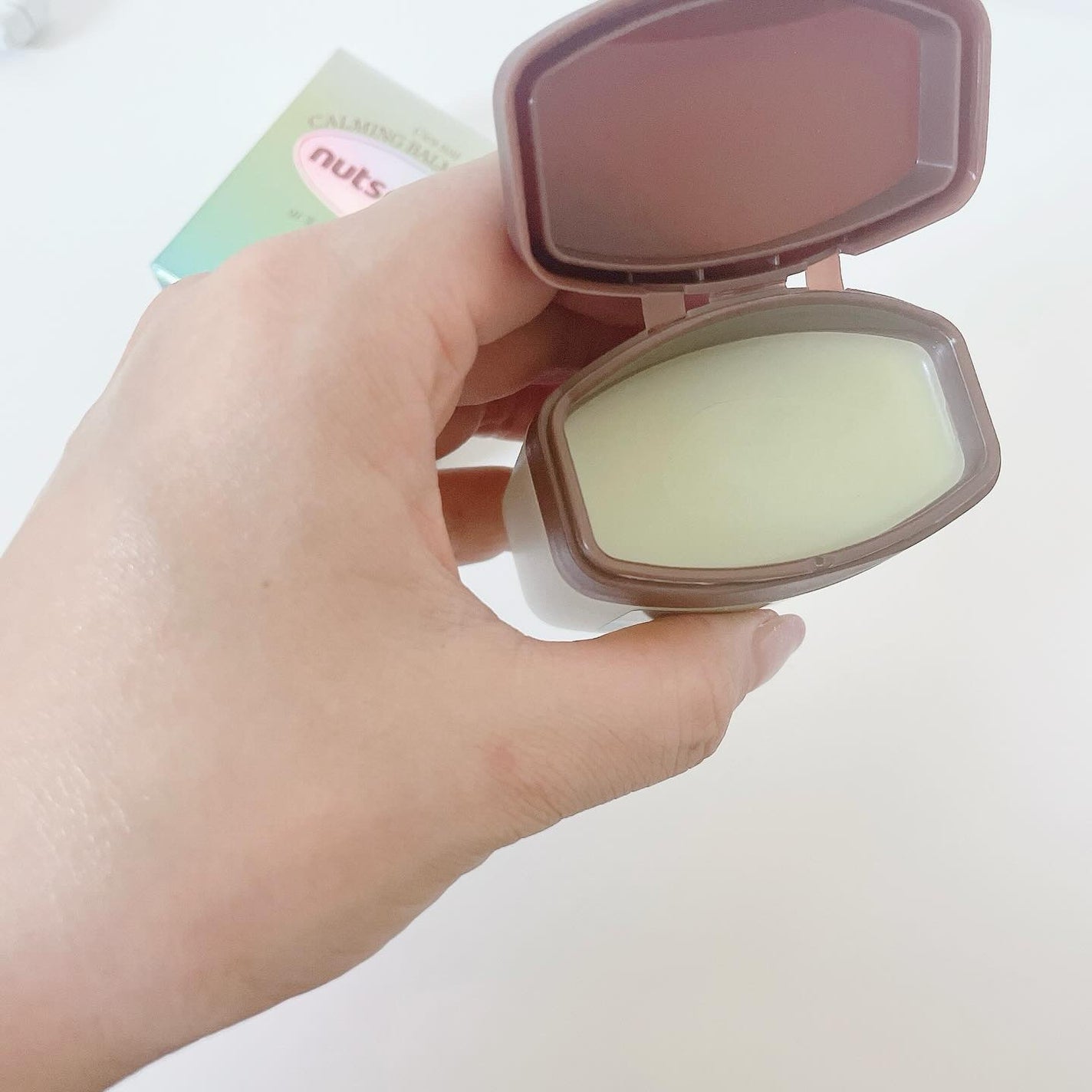 Cica nut CALMING BALM STRONG/nutseline/フェイスバームを使ったクチコミ(4枚目)