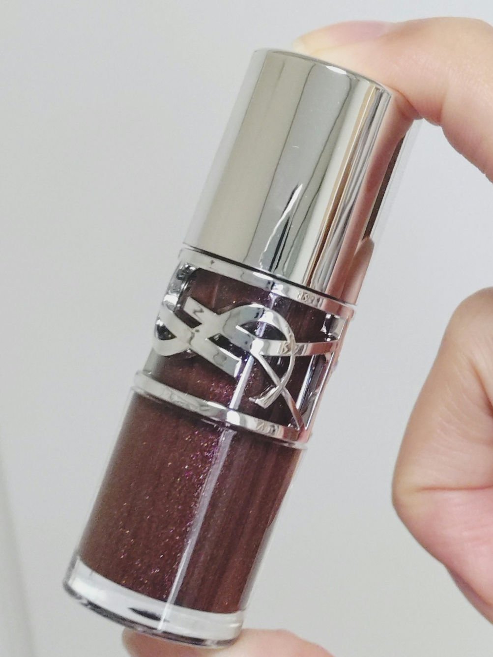YSL ラブシャイン グロスプランパー #6 エスプレッソ スターダスト/YVES SAINT LAURENT BEAUTE/リップグロスを使ったクチコミ（1枚目）