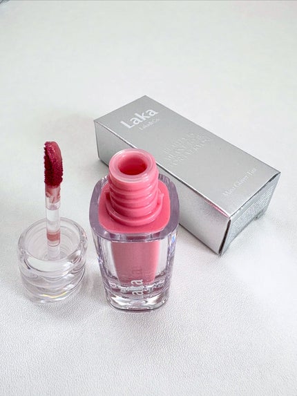 ポッピングバルーンティント/Laka/リップティントを使ったクチコミ(4枚目)