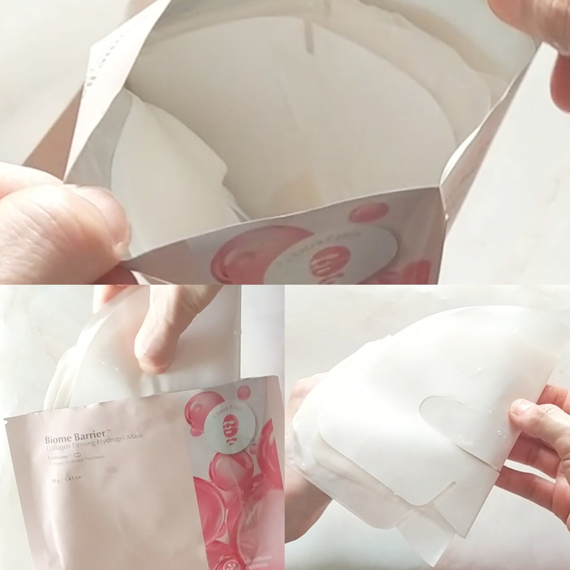 バイオームバリア コラーゲンファーミング ハイドロゲルマスク/UIQ/シートマスク・パックを使ったクチコミ（2枚目）