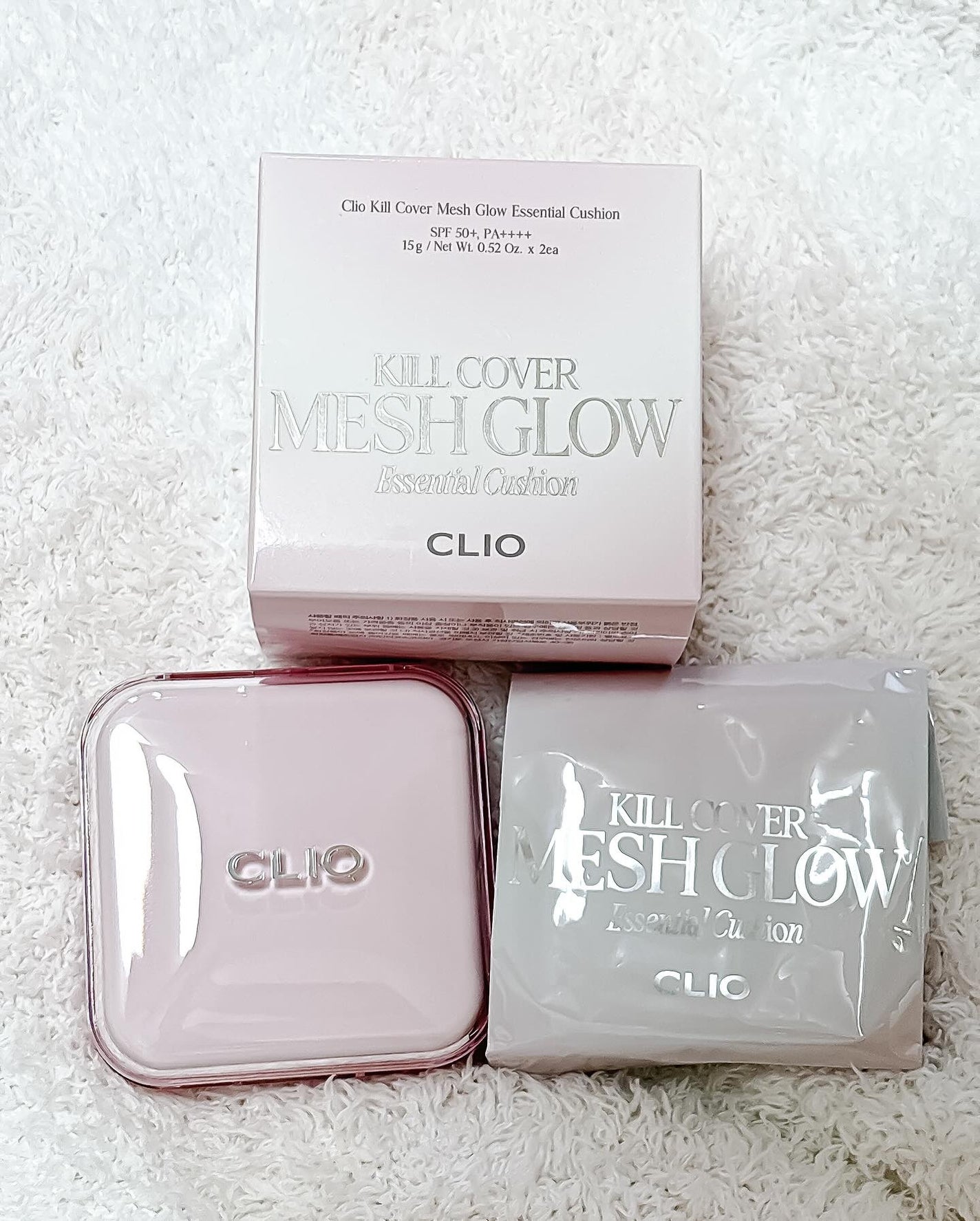 キルカバー メッシュ グロウ エッセンシャル クッション/CLIO/クッションファンデーションを使ったクチコミ(5枚目)