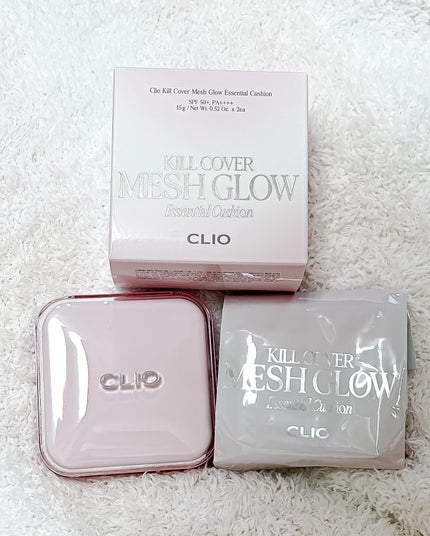 キルカバー メッシュ グロウ エッセンシャル クッション/CLIO/クッションファンデーションを使ったクチコミ(5枚目)