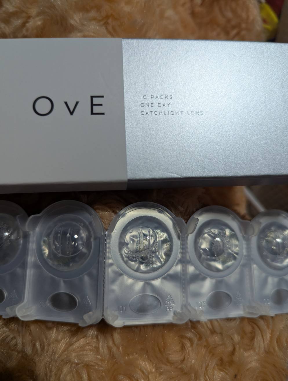 OvE（オヴィ） 1day OvE 3/OvE/ワンデー（１DAY）カラコンを使ったクチコミ（1枚目）