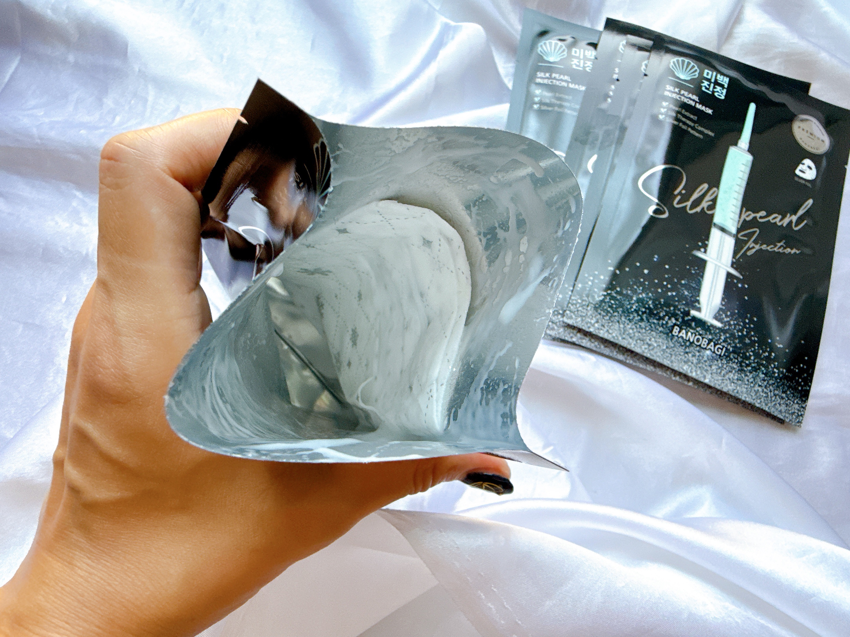シルクパールインジェクションマスク/BANOBAGI/シートマスク・パックを使ったクチコミ（2枚目）