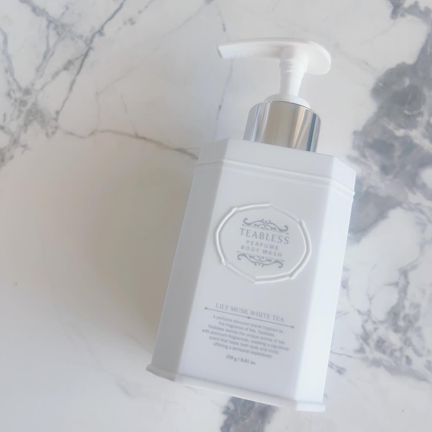 パフュームボディウォッシュ リリームスクホワイトティー/TEABLESS/ボディソープを使ったクチコミ（2枚目）