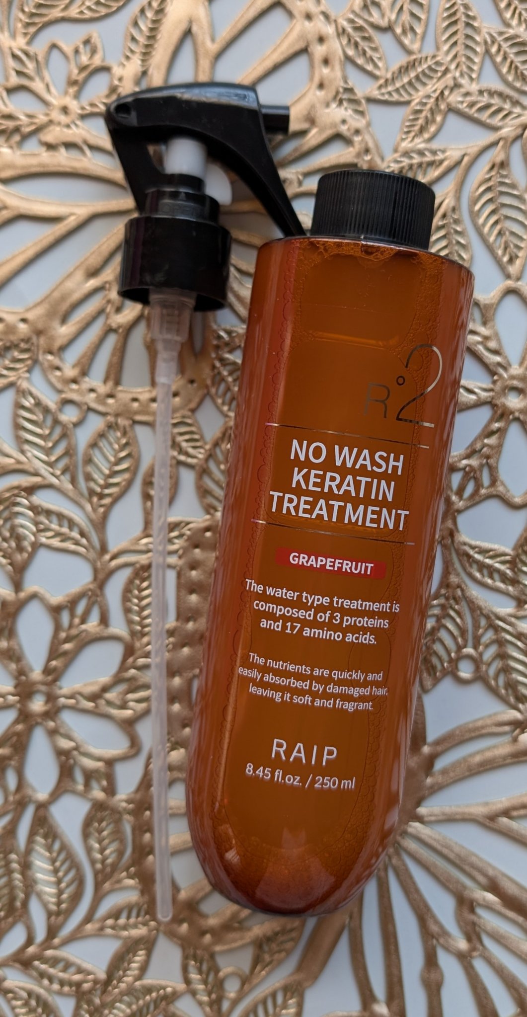 ノーウォッシュケラチントリートメント/RAIP/アウトバストリートメントを使ったクチコミ（2枚目）