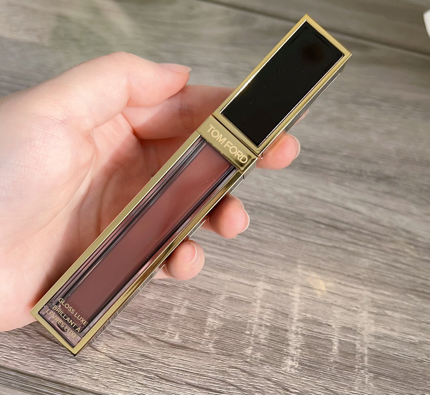 グロス リュクス/TOM FORD BEAUTY/リップグロスを使ったクチコミ(3枚目)