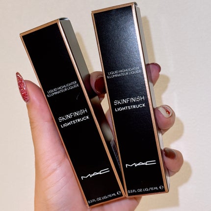 スキンフィニッシュ ライトストラック リキッド ハイライター スペース スリッパーズ/M・A・C/リキッドハイライトの画像