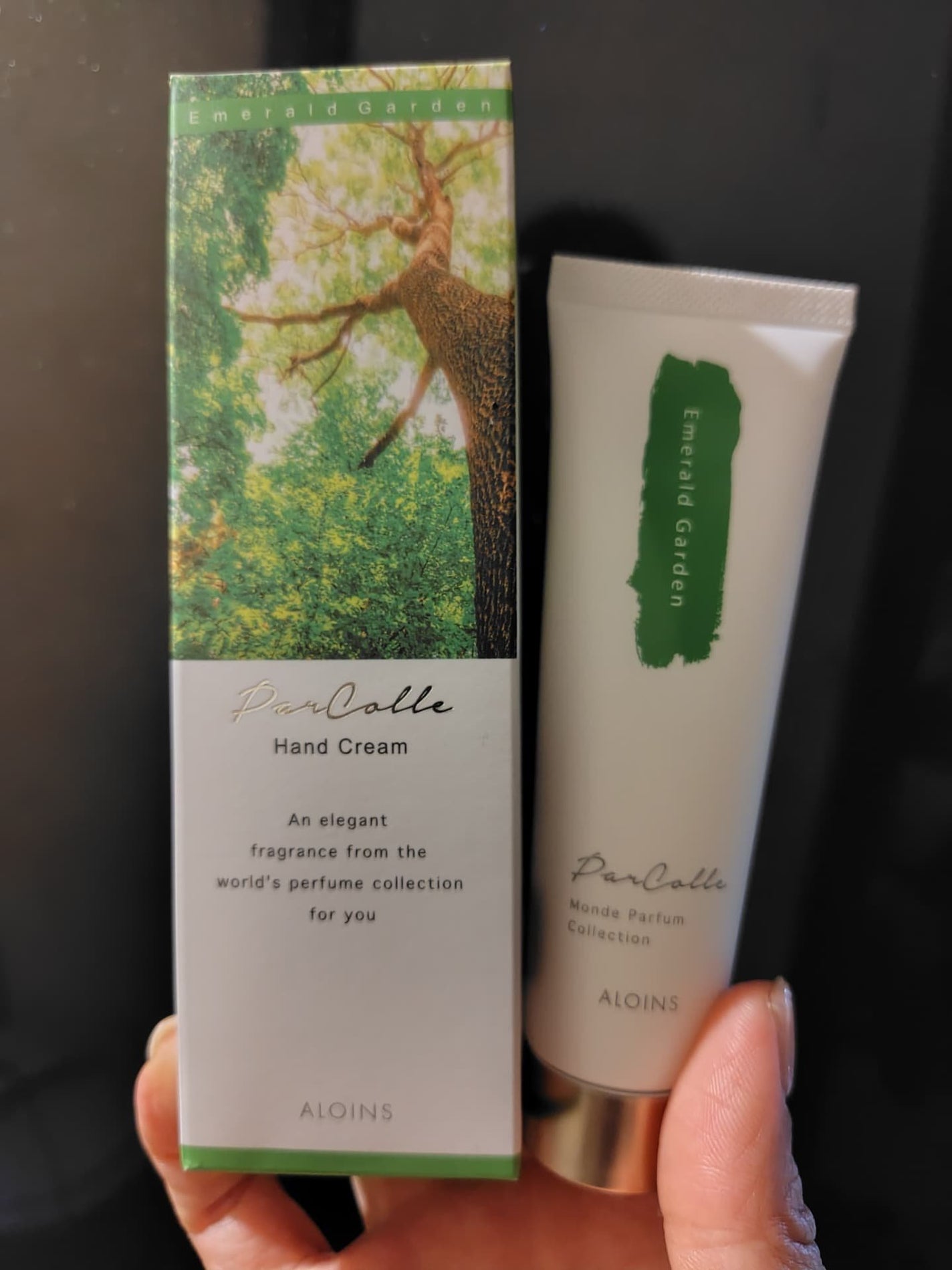 ひろちゃん on LIPS 「ALOINSパルコレハンドクリーム🟩🟩🟩🟩🟩🟩🟩🟩🟩私の手も日..」(4枚目)