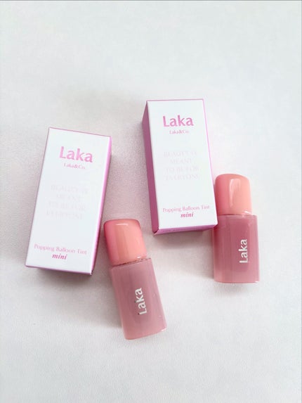 ポッピングバルーンティント/Laka/リップティントを使ったクチコミ(5枚目)
