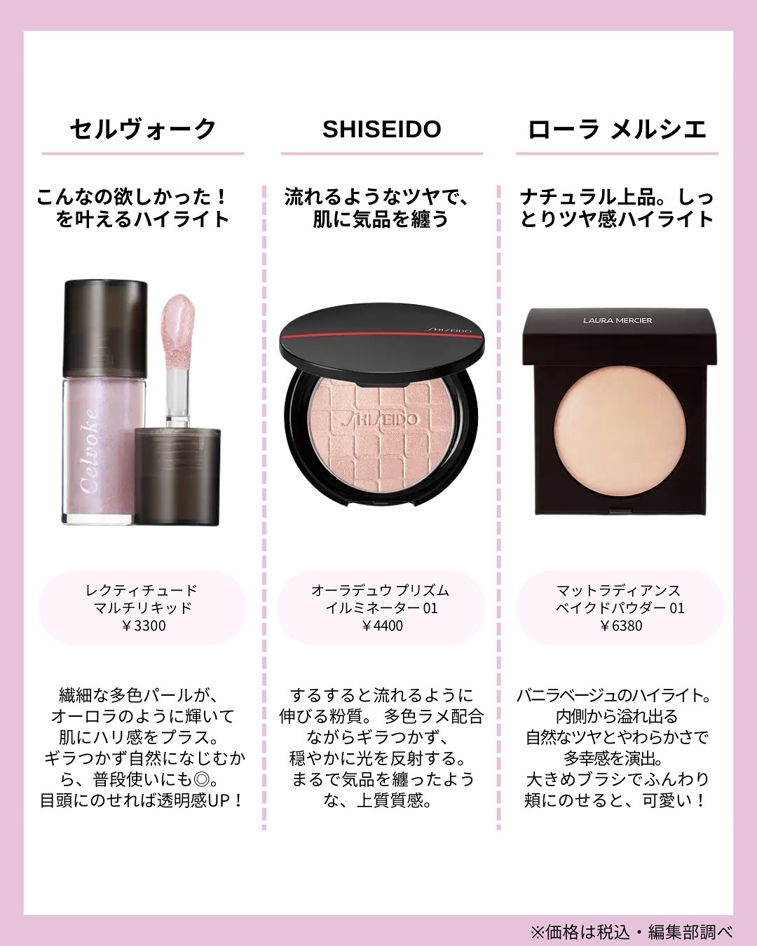 オーラデュウ プリズム イルミネーター/SHISEIDOザ・メーキャップ/プレストパウダーを使ったクチコミ（3枚目）