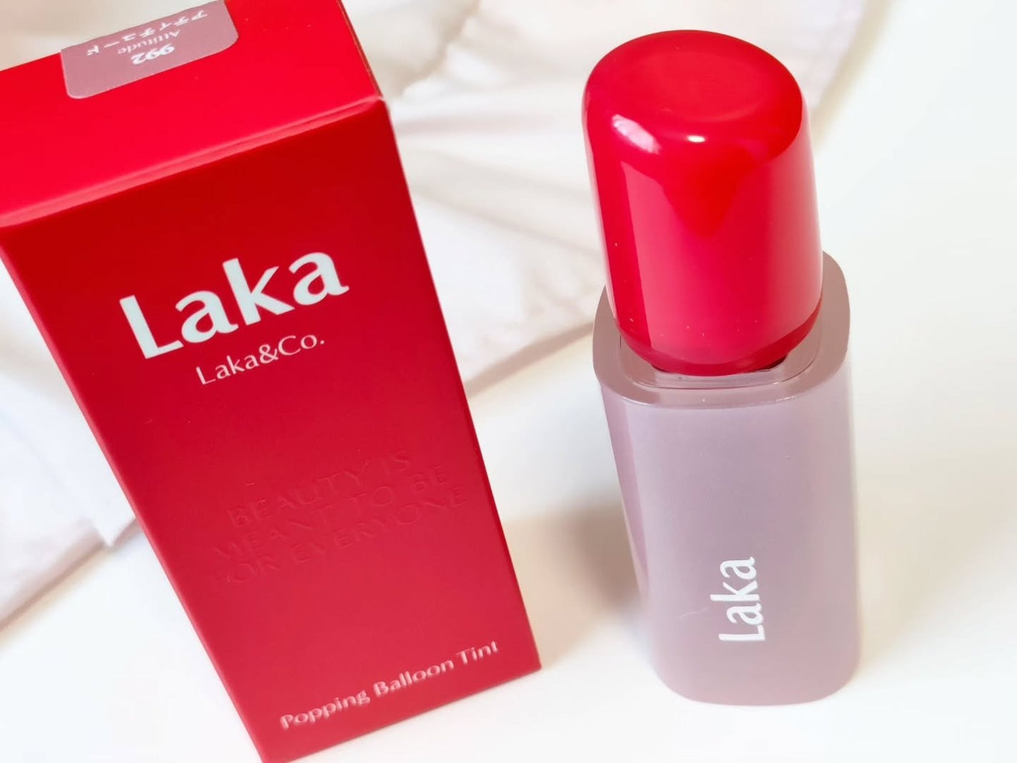 ポッピングバルーンティント/Laka/リップティントを使ったクチコミ(4枚目)