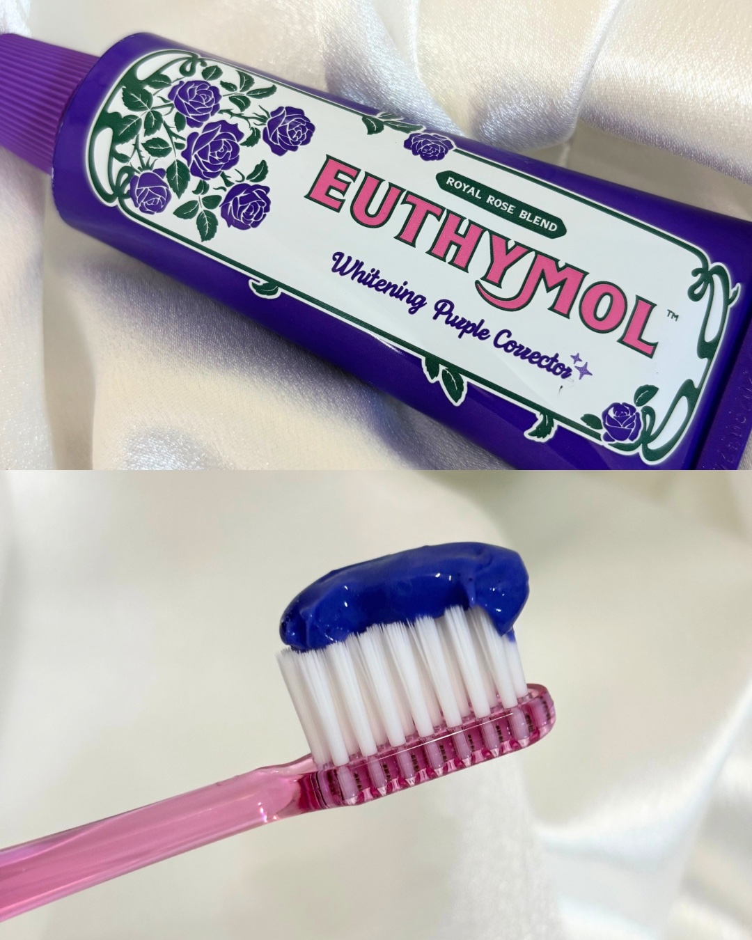 ホワイトニングパープルコレクター歯磨き粉/EUTHYMOL/その他を使ったクチコミ（2枚目）