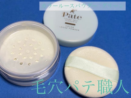カラールースパウダー/毛穴パテ職人/ルースパウダーを使ったクチコミ(1枚目)