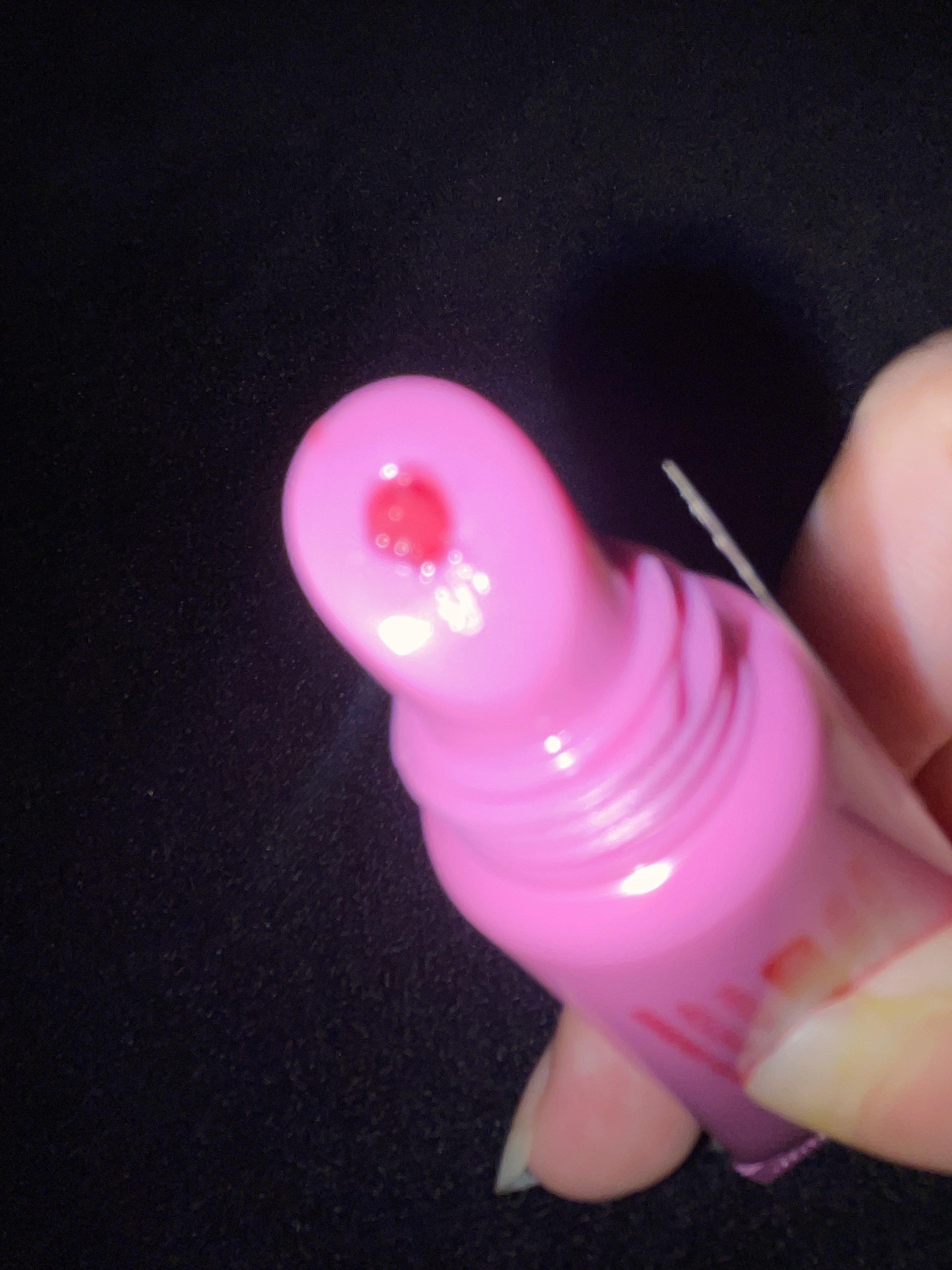 ケア/ティントバームキーリング 02 ハッピーガール/AMUSE/リップグロスを使ったクチコミ（2枚目）