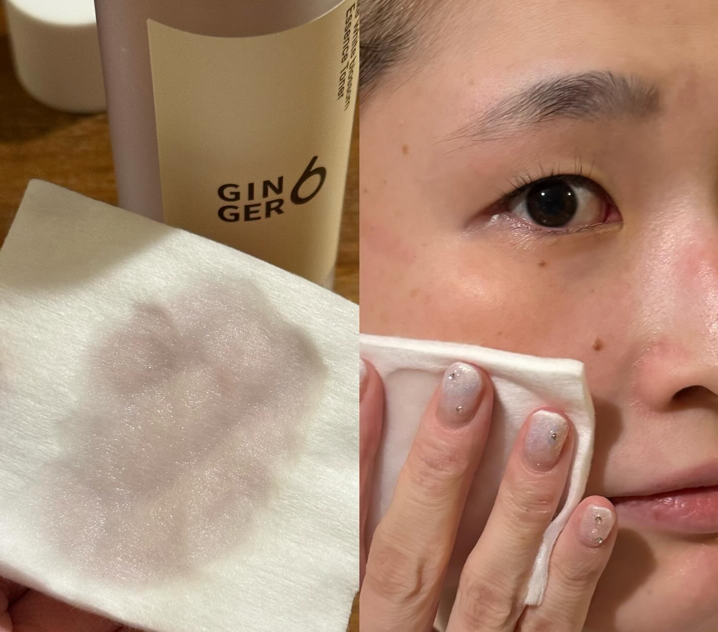 ライク ホワイト ブロッサム エッセンス トナー /GINGER6/化粧水を使ったクチコミ（3枚目）