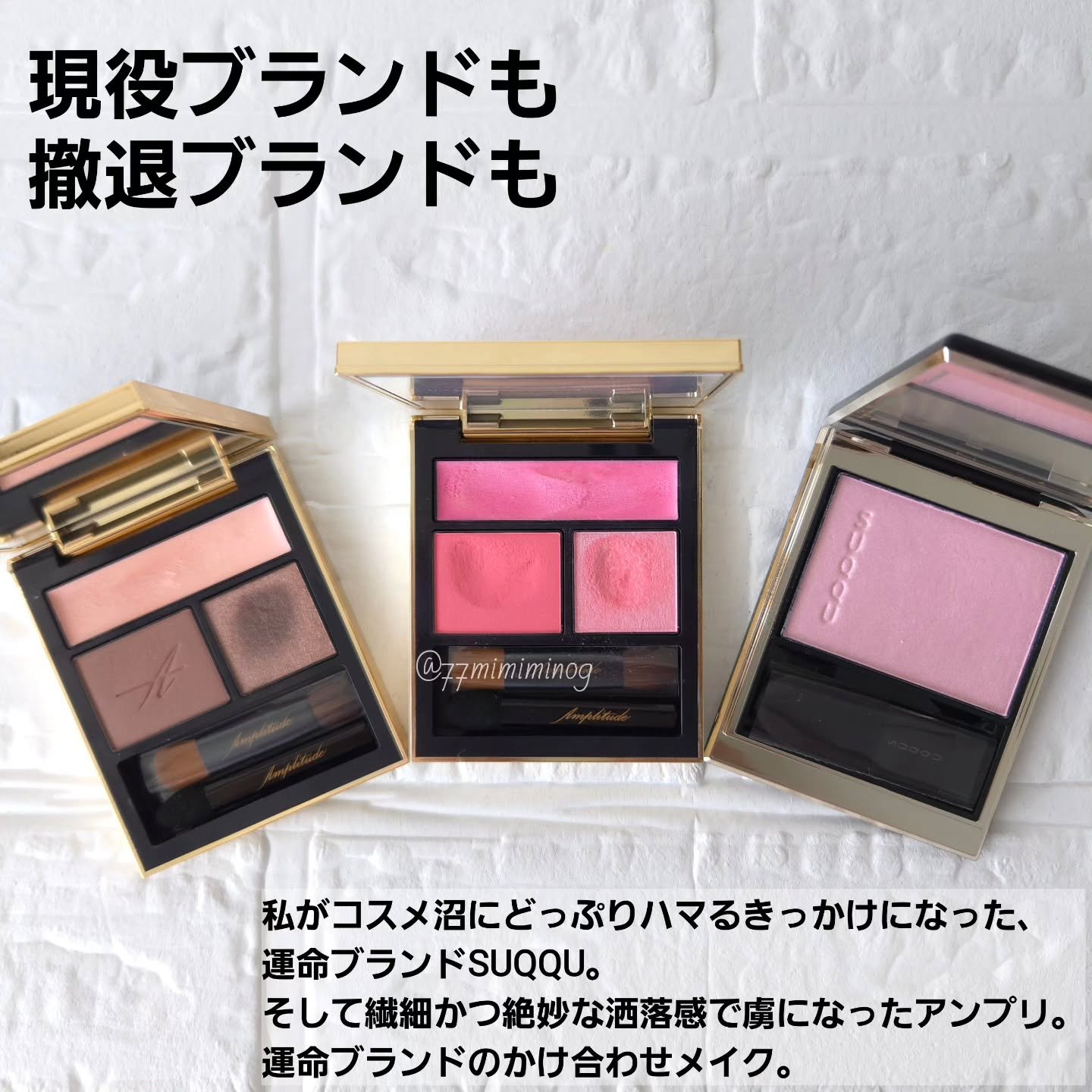 コンスピキュアス アイズ/Amplitude/アイシャドウパレットを使ったクチコミ（2枚目）