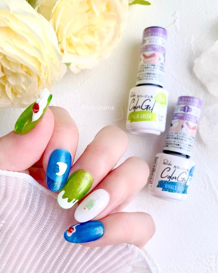 ネイルシール/DAISO/ネイルシールを使ったクチコミ(8枚目)