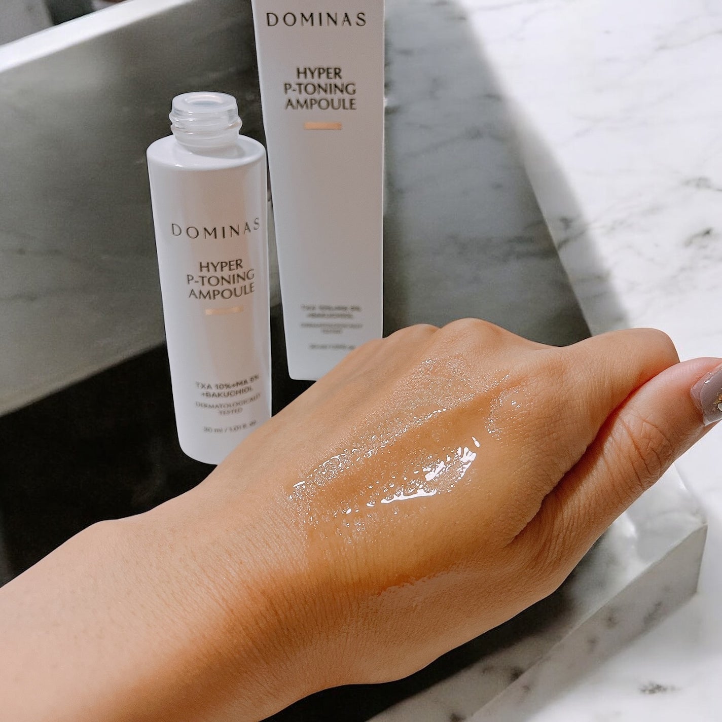 アットクリニック ハイパーPトーニング美容液/DOMINAS/美容液を使ったクチコミ(4枚目)