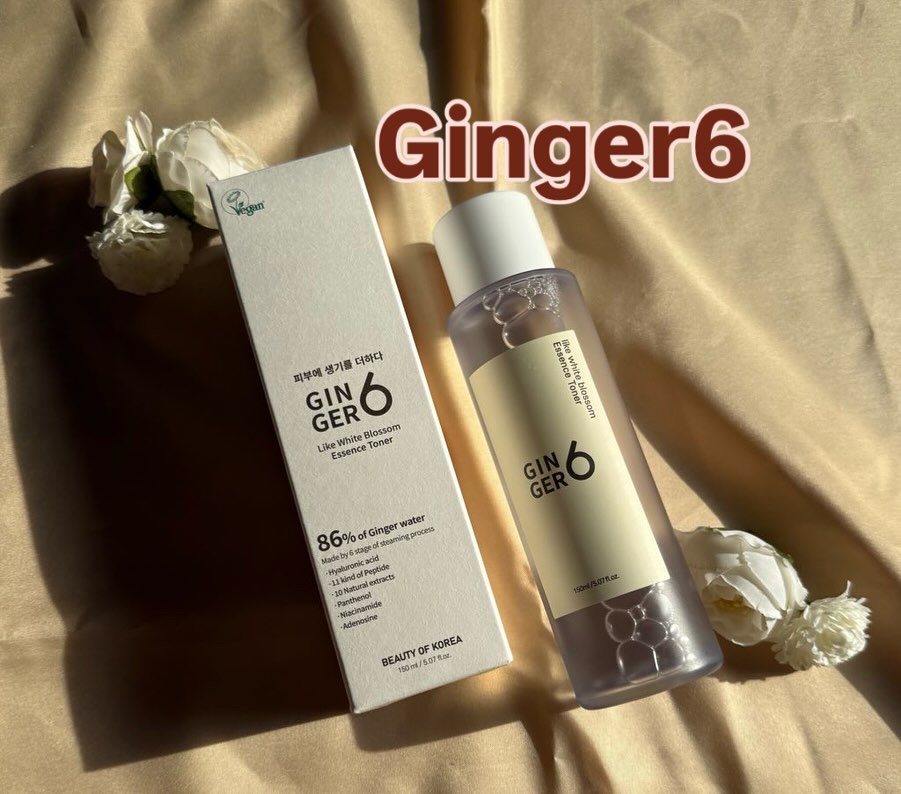 ライク ホワイト ブロッサム エッセンス トナー /GINGER6/化粧水を使ったクチコミ（1枚目）