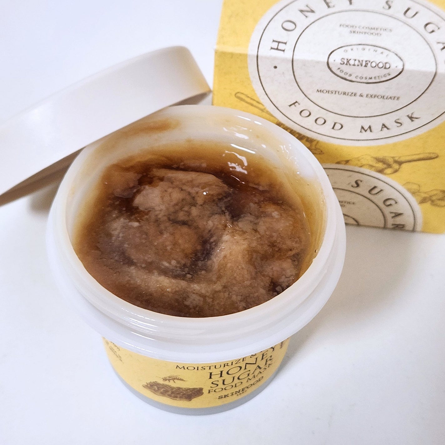 ハニーシュガー フードマスク/SKINFOOD/洗い流すパック・マスクを使ったクチコミ(2枚目)