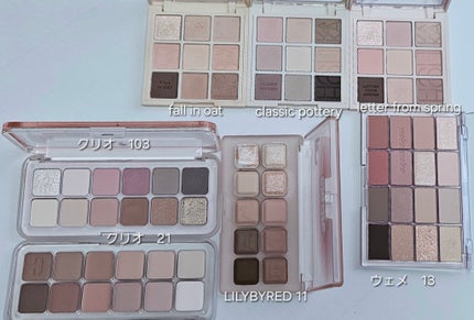 マイフェイブムードアイパレット 9カラー/HOLIKA HOLIKA/アイシャドウパレットを使ったクチコミ(2枚目)