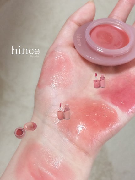 ロウグロウジェルティント/hince/リップティントを使ったクチコミ(2枚目)