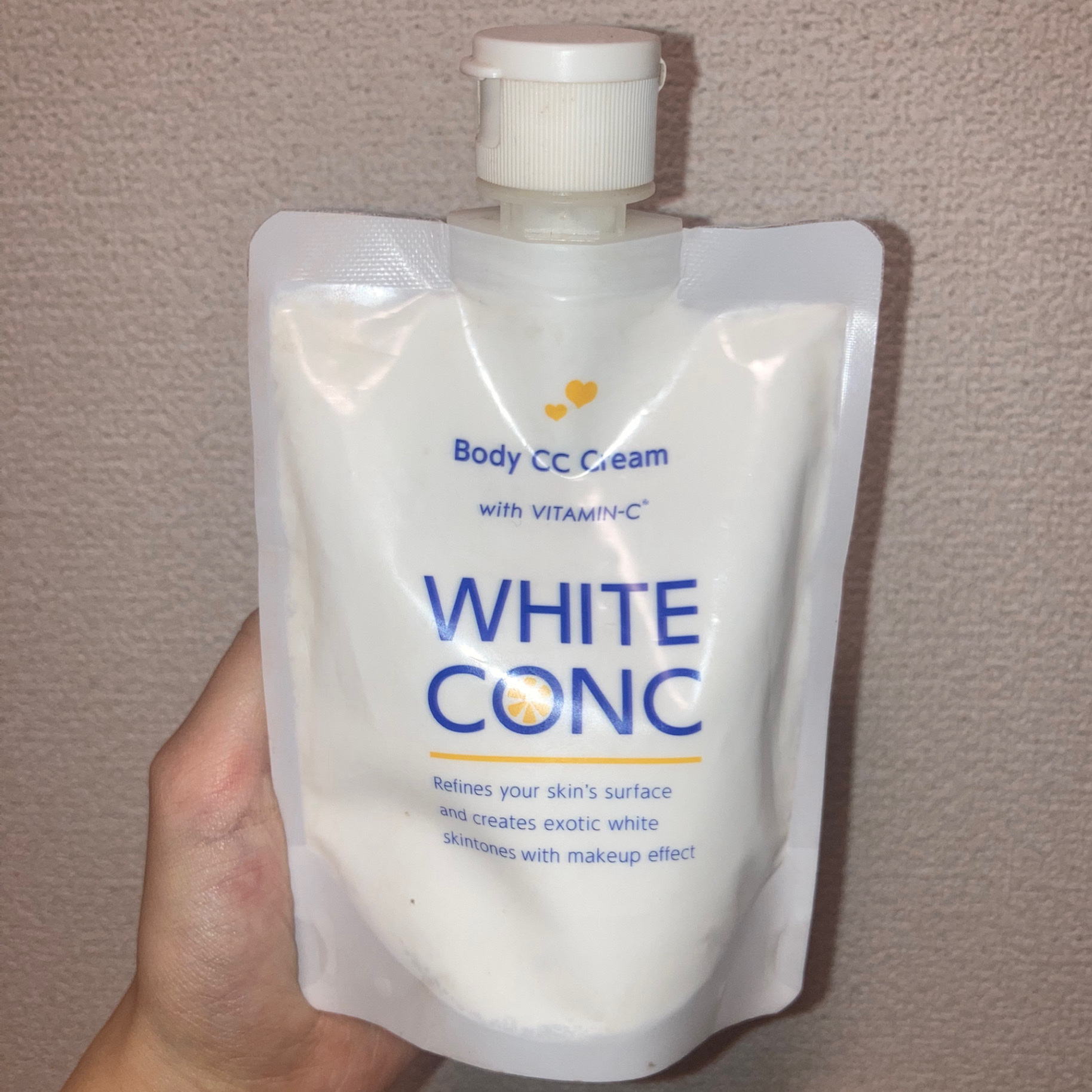 薬用ホワイトコンク ホワイトニングCC CII/ホワイトコンク/ボディクリームを使ったクチコミ（3枚目）