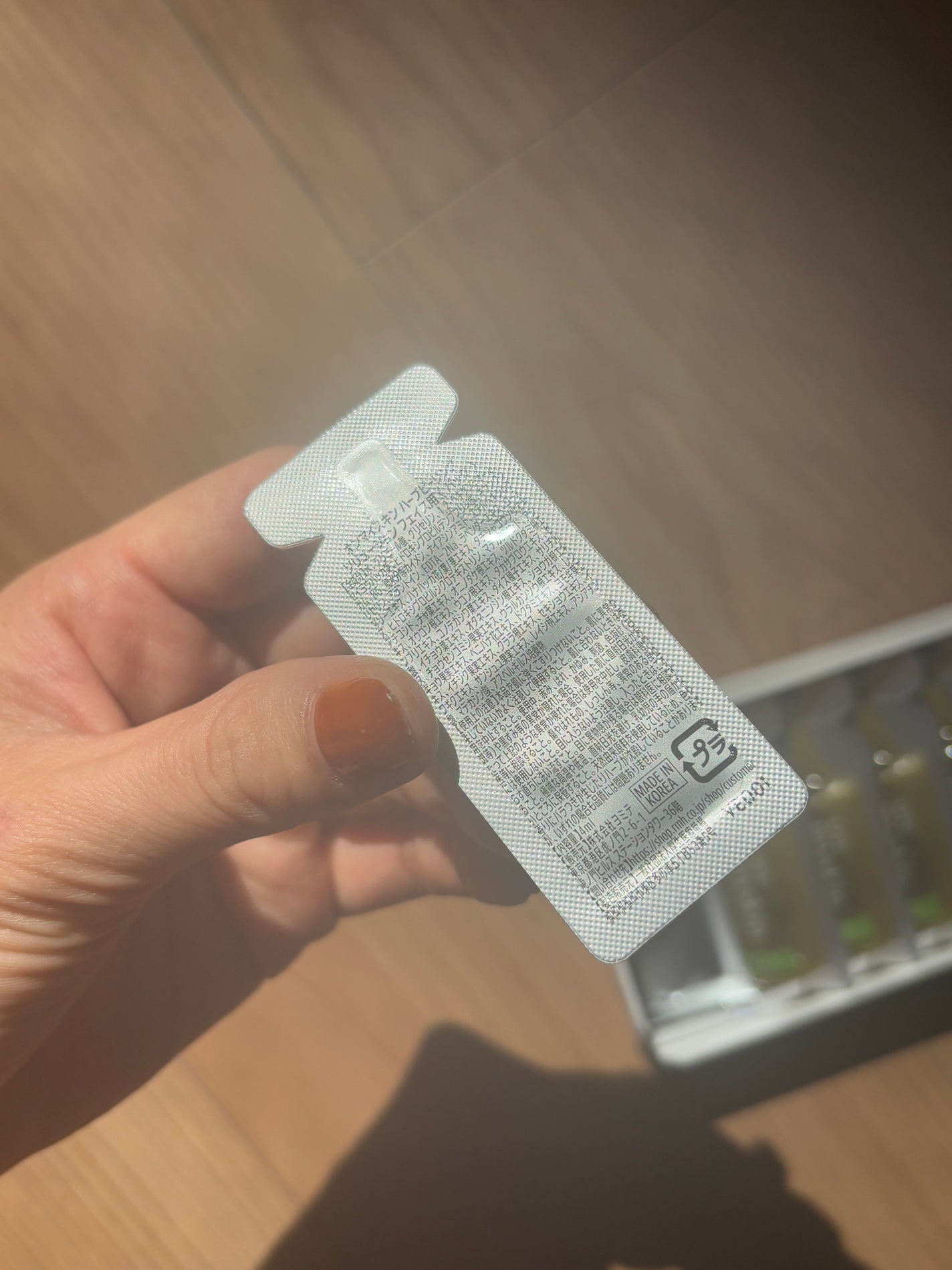 ハーブピーリング/on:myskin/ピーリングを使ったクチコミ(5枚目)