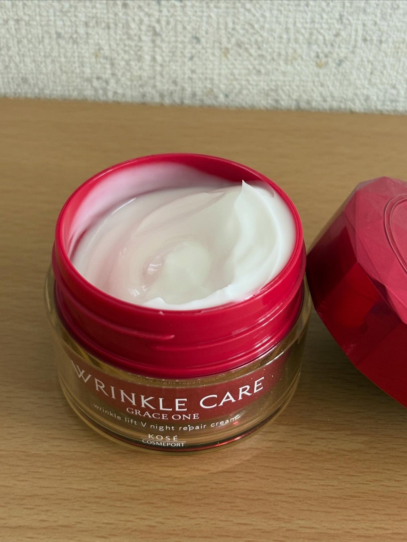 グレイス ワン リンクルケア リンクルリフトV ナイトリペアクリーム/グレイスワン/フェイスクリームを使ったクチコミ(2枚目)