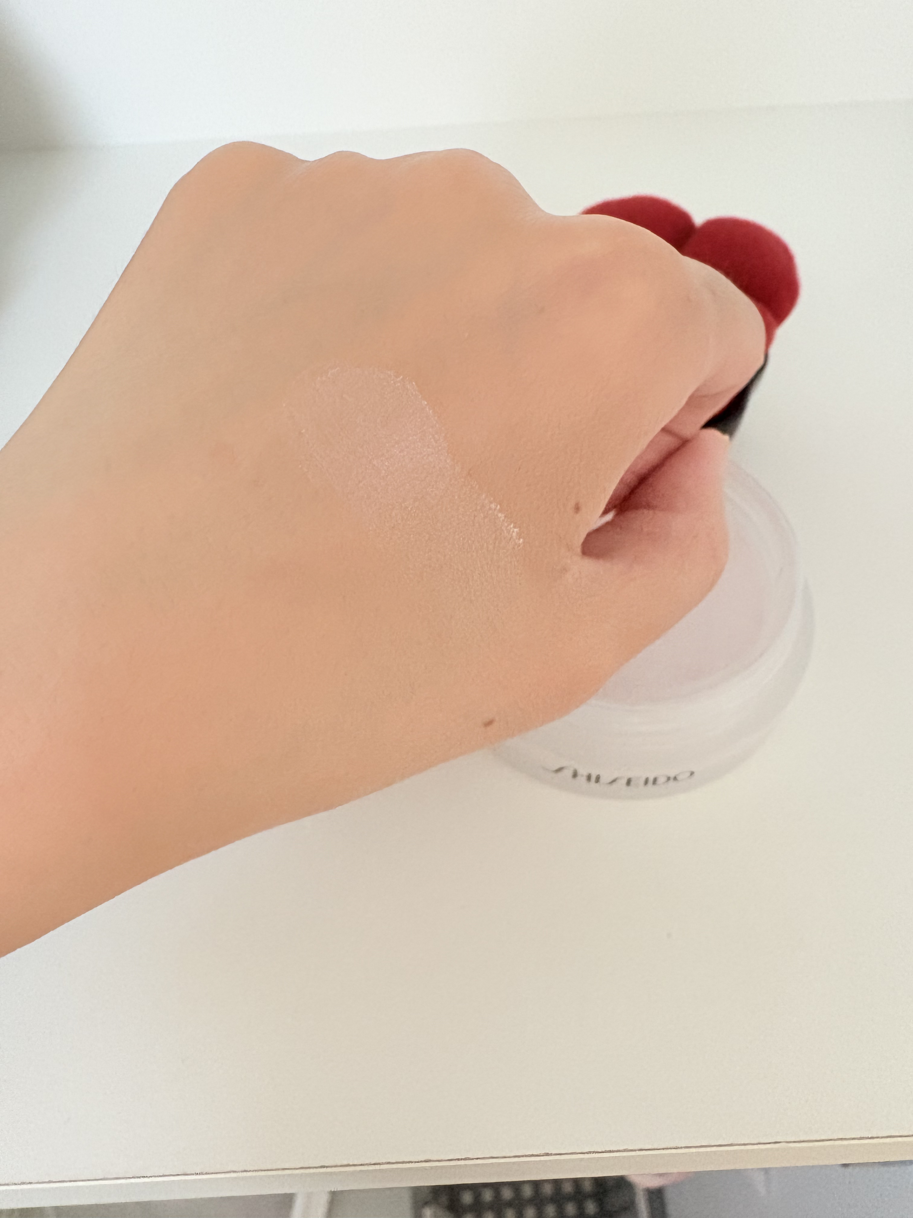 HANATSUBAKI HAKE ポリッシング フェイスブラシ/SHISEIDO/メイクブラシを使ったクチコミ（2枚目）