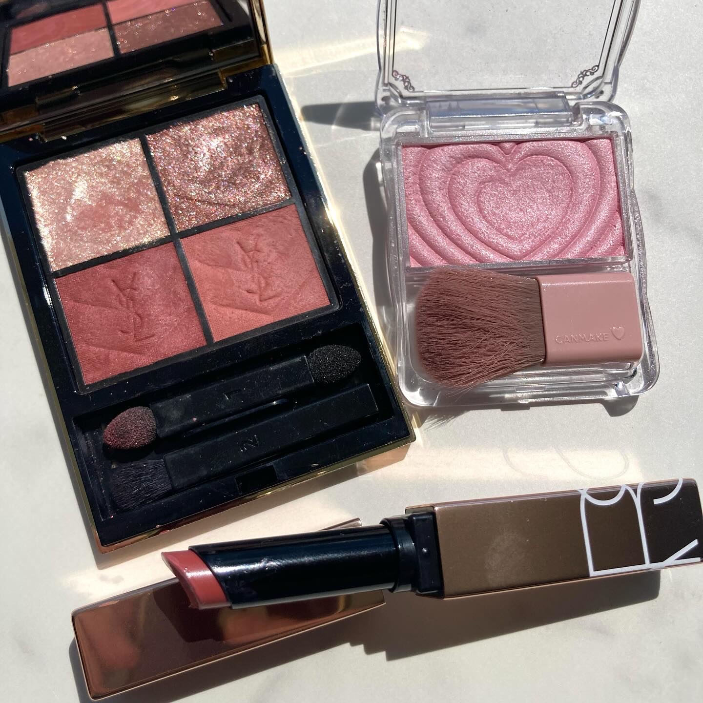 クチュール ミニ クラッチ #500 メディナ グロウ/YVES SAINT LAURENT BEAUTE/アイシャドウパレットを使ったクチコミ（1枚目）