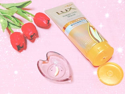 ラックス スーパーリッチシャイン ダメージリペア 補修チューブトリートメント/LUX/洗い流すヘアトリートメントを使ったクチコミ(2枚目)