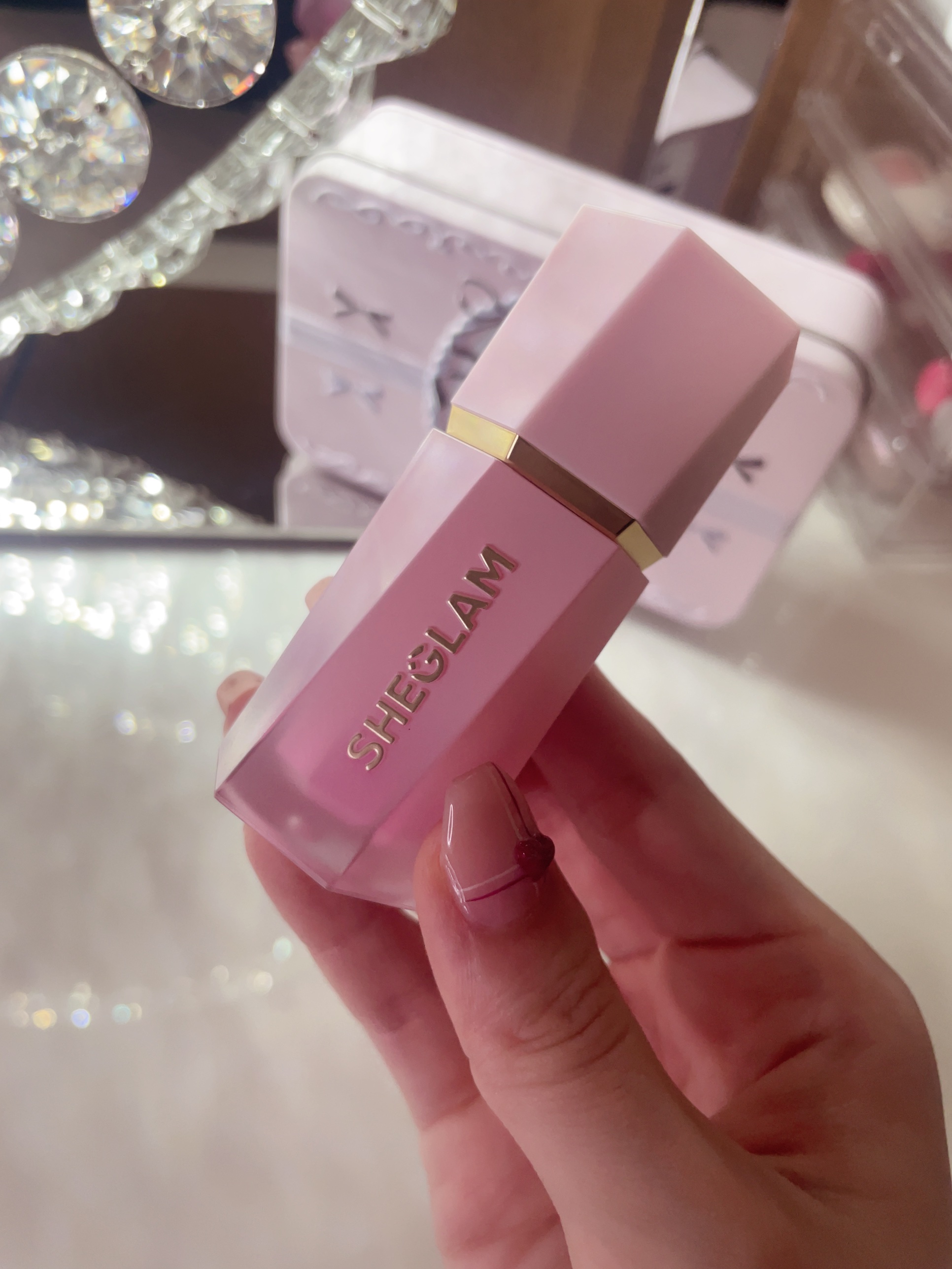 シーグラム カラーブルーム リキッドブラッシュ/SHEGLAM/リキッドチークを使ったクチコミ（2枚目）