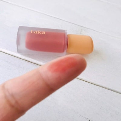 フルーティーグラムティント/Laka/リップティントを使ったクチコミ(5枚目)