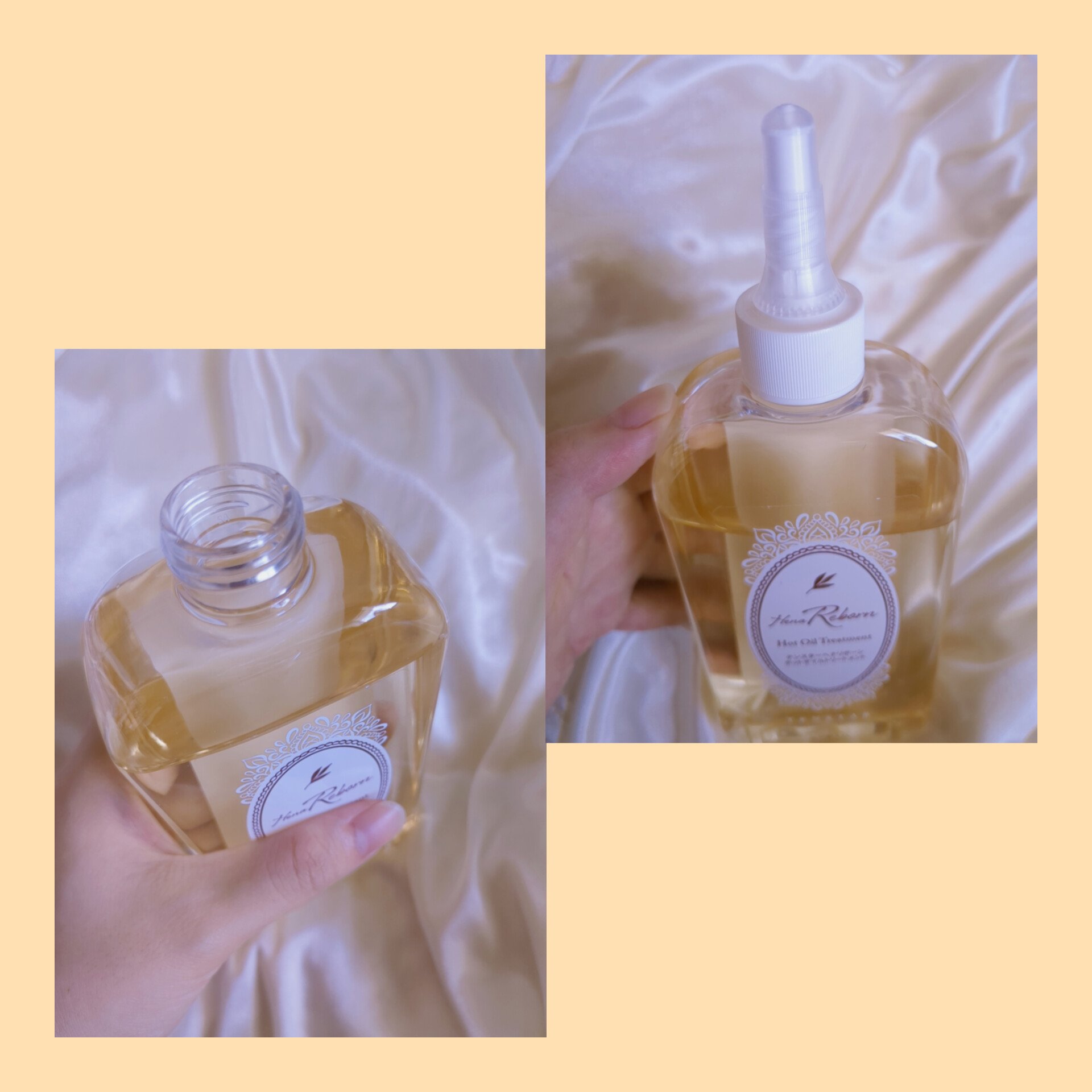 テンスターHenaReborn　ホットオイルトリートメント/テンスターHenaReborn/アウトバストリートメントを使ったクチコミ（2枚目）