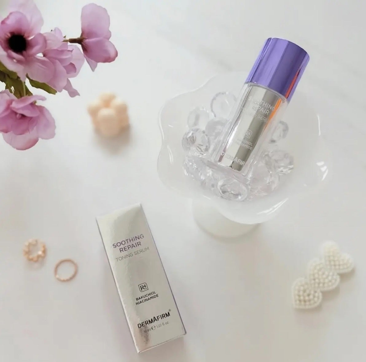 SOOTHING REPAIR TONING SERUM R4/ダーマファーム/美容液を使ったクチコミ(5枚目)