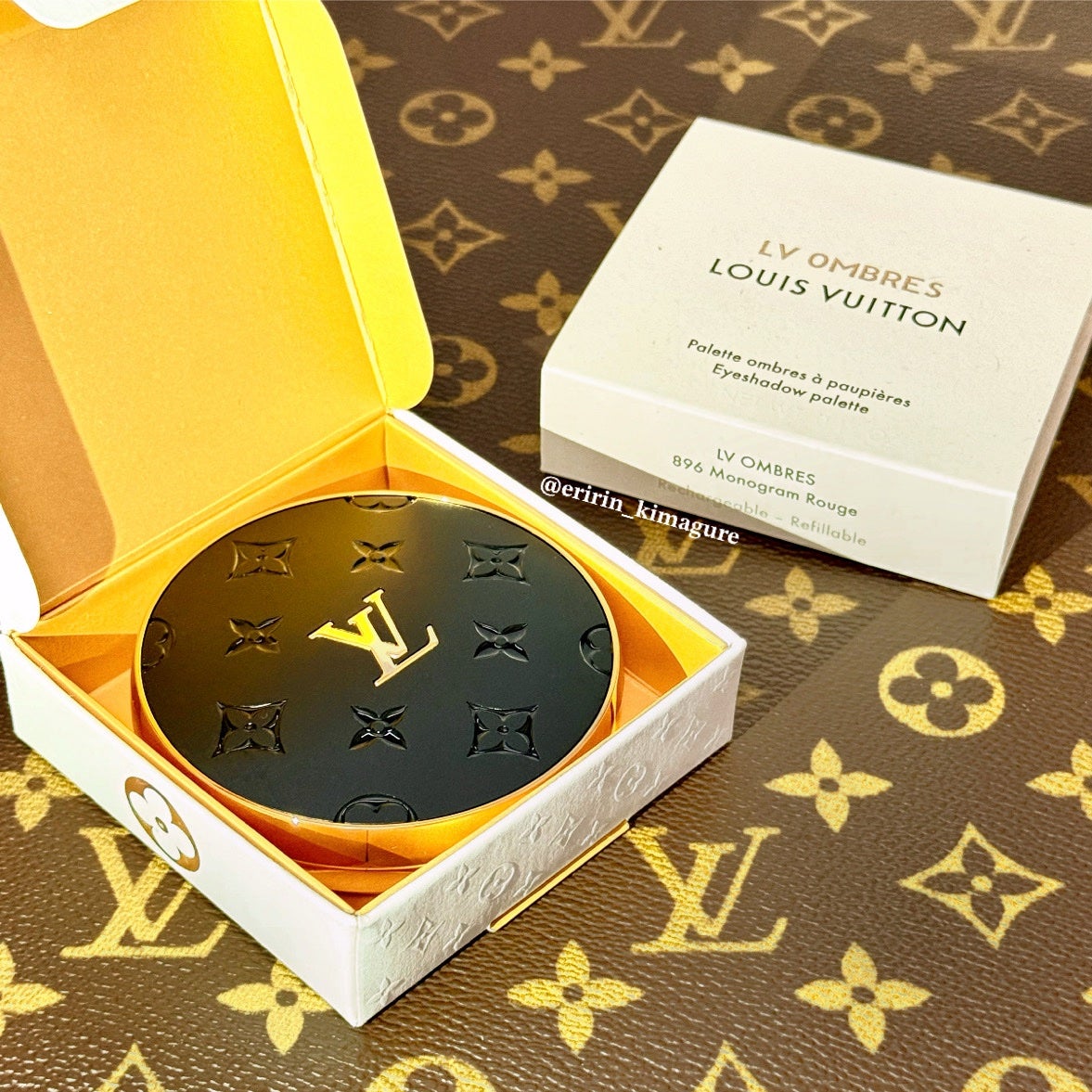 LV オンブル/ルイ・ヴィトン/アイシャドウパレットを使ったクチコミ(10枚目)
