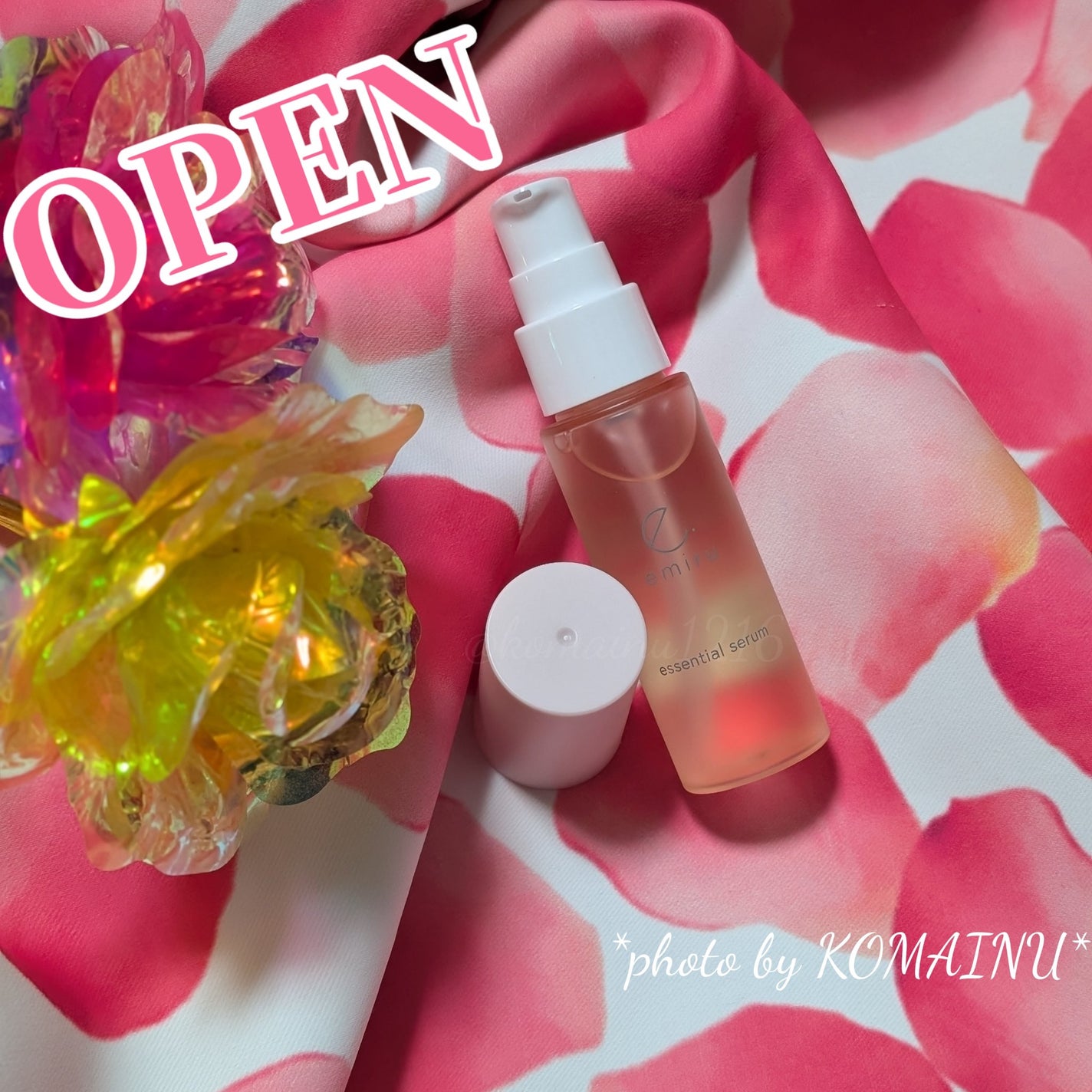 こまいぬ@ポメラニアン on LIPS 「【透明感×可愛さにときめく美容液💗】最近のお気に入りがこちら🫶..」(2枚目)