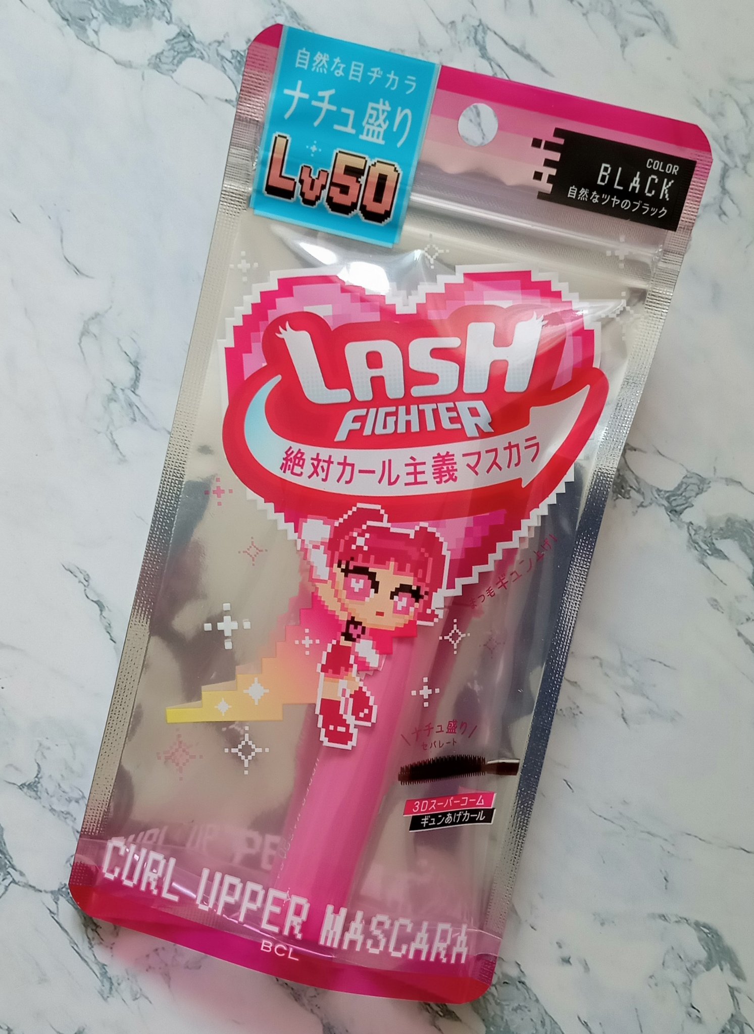 ラッシュファイター　カールアッパーマスカラ　Lv50/ラッシュファイター/マスカラを使ったクチコミ（1枚目）