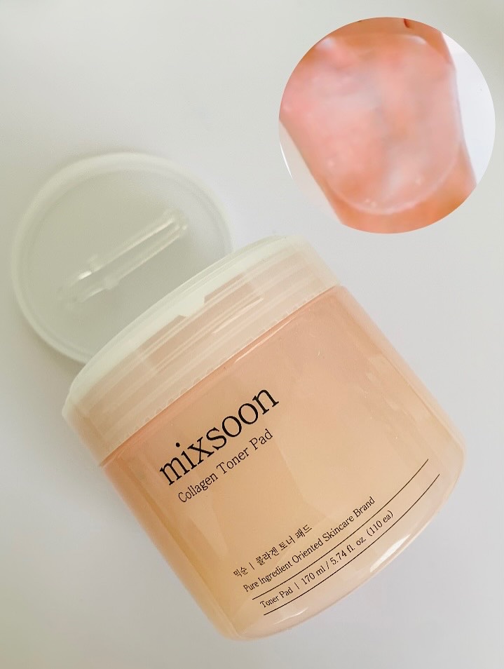 コラーゲントナーパッド/mixsoon/トナーパッドを使ったクチコミ（2枚目）