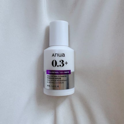 レチノール0.3 ナイアシンリニューイングセラム/Anua/美容液を使ったクチコミ(1枚目)